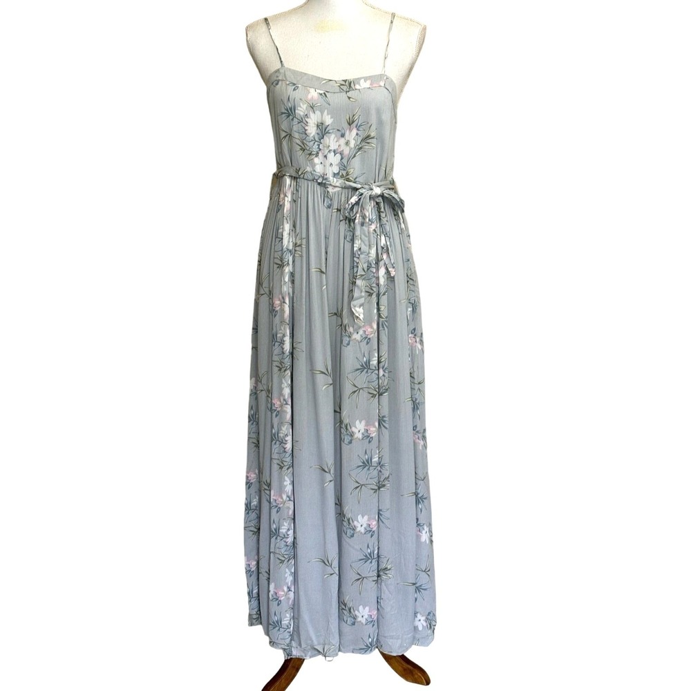 Saints+Secrets Floral Wide Leg Jumpsuit Boho Cottagecore Romantic Feminine
